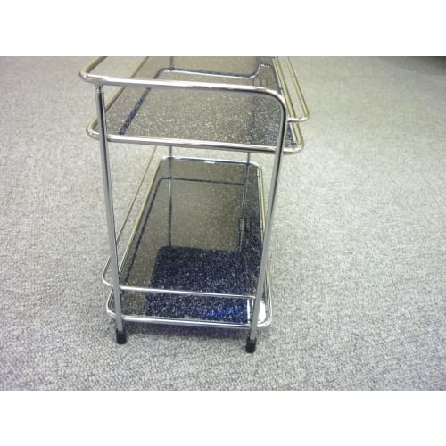 Asvel Forma Wire Rack 2, a Two-tier Kitchen Rack for Neat Storage, Silver, and Seasoning Storage, Model A2121
