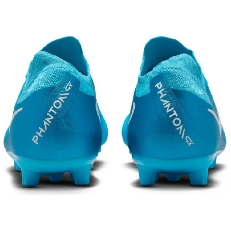 Nike Phantom GX 2 Pro Comfortable And Lightweight Soccer Shoes Men's Blue White FJ2555-400