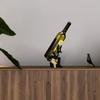 Exotic Themed Wine Rack With Bastet Anubis Statue Design Ancient Egyptian God Resin Kitchen Decors For Wine Enthusiasts