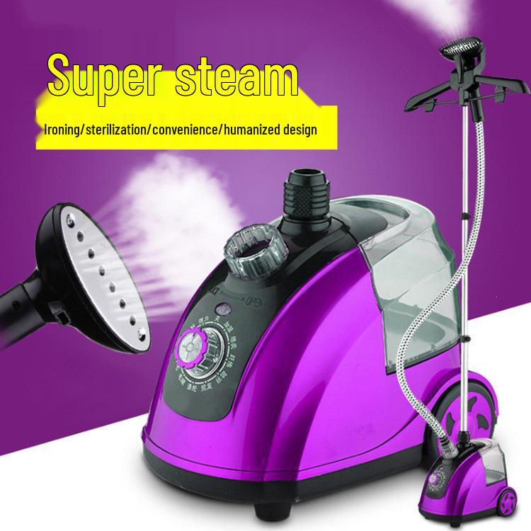 Handheld Red Portable Garment Steamer and Iron