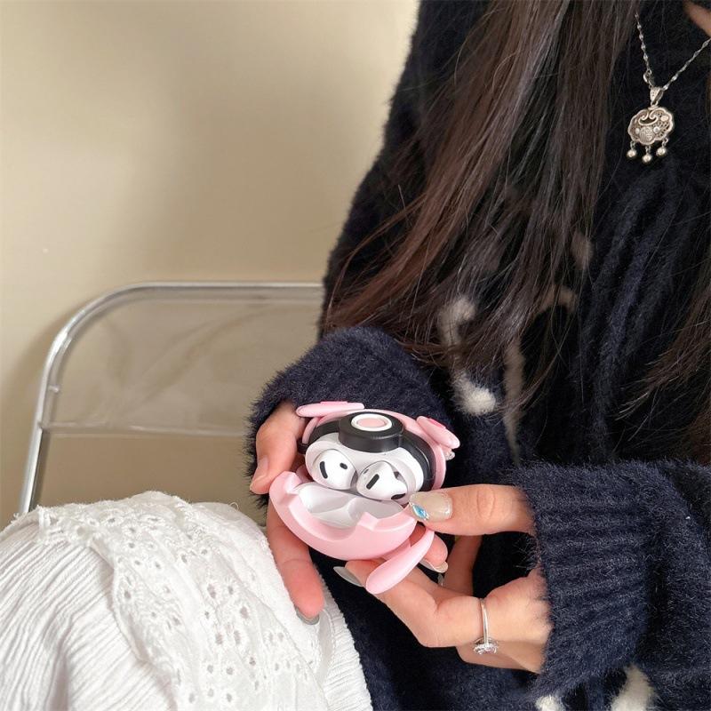 For Airpods 4 Case 2024,Pokemon Pink Mew Ball Shockproof Protective Silicone Earphone Cover For Airpods Pro 2 Case Girls Kids