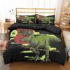 3D-trykk Dinosaur Dynetrekksett Twin Full Queen King Size Dyne Trekk Dyr for Barn Gutt Jente Tenåring Polyester Sengetøysett