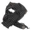 Designer Silk Neck Wrap With Dot Design And Lightweight Fabric For Autumn Wear