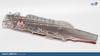 Magic Factory American Gerald Ford Class Aircraft Carrier USS Gerald Ford Clear Version Painted Deck Set Plastic Model MGF6502 1/700 R. CVN-78 R.