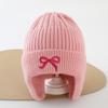 2pcs Windproof Beanie Warm Knited Hat Cozy Kids Earflap Hats  School
