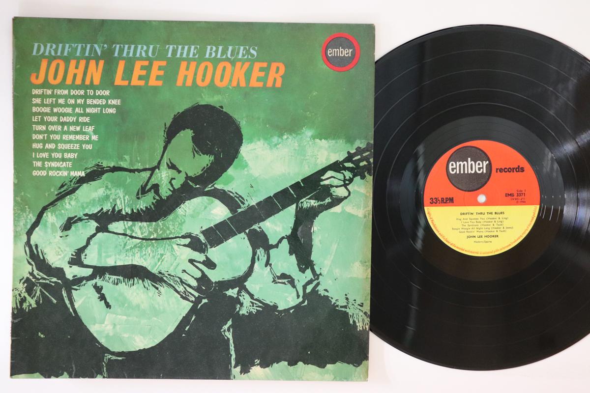 

LP Record JOHN LEE HOOKER Driftin Thru The Blues EMB3371 EMBER 1966 UK Blues Used