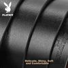PLAYBOY Men's Belt, Automatic Buckle, Inner Wear, Casual Business Waistband, Birthday Gift for Boyfriend, Husband, Father