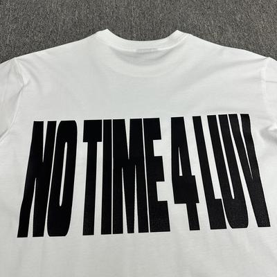 NO TIME 4 LUV TEE S-5XL, Retro Classic Style Summer Trend T Shirt Unisex Cotton Unisex T-Shirt