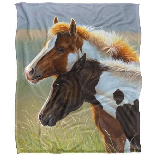 JQ Licensing Silky Foals Supersoft Blanket