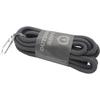 Marchenart Outdoor Seil 6mm x 3m Vollschwarz Hohe Festigkeit Polyesterkordel für Bastelarbeiten, Smartphone-Lanyards, Taschengriffe und DIY-Projekte