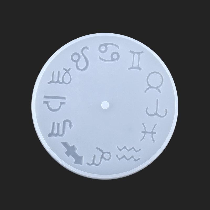 10cm 15cm Silicone Clock Mold Clock Resin Silicone Mould Casting Tools Handmade Jewelry Making Tool DIY Crafts Epoxy Resin Molds