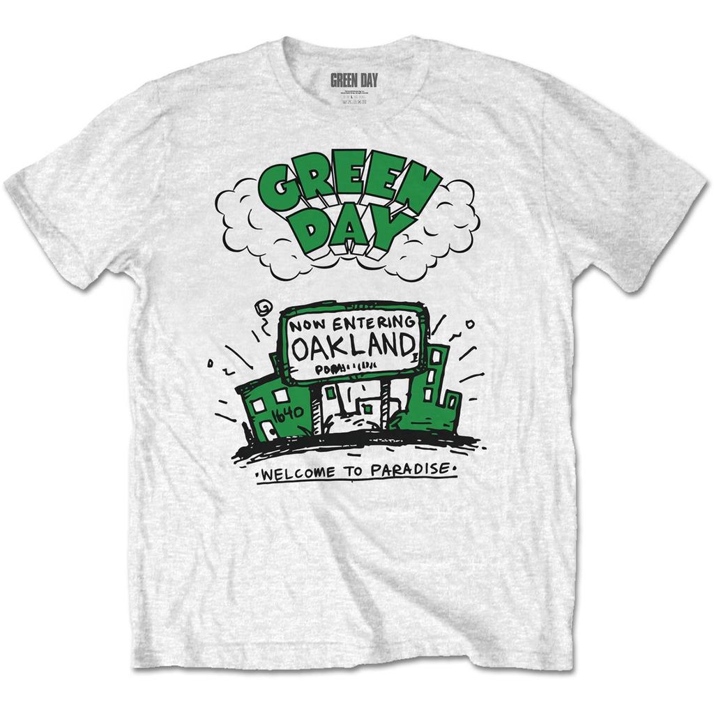 Green Day T-Shirt Welcome To Paradise OFFICIAL NEW