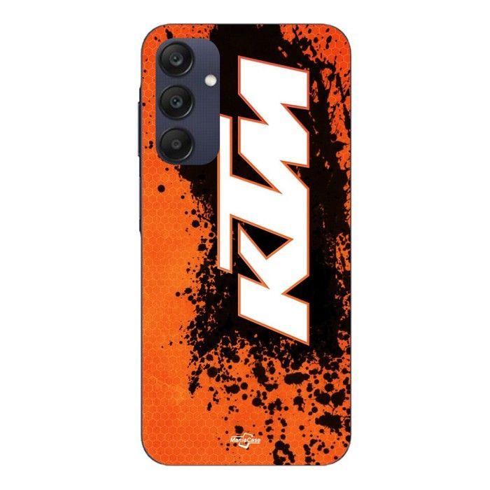 Case for Samsung Galaxy A25 KTM Logo Kraftfahrzeuge Trunkenpolz Mattighofen Maniacase