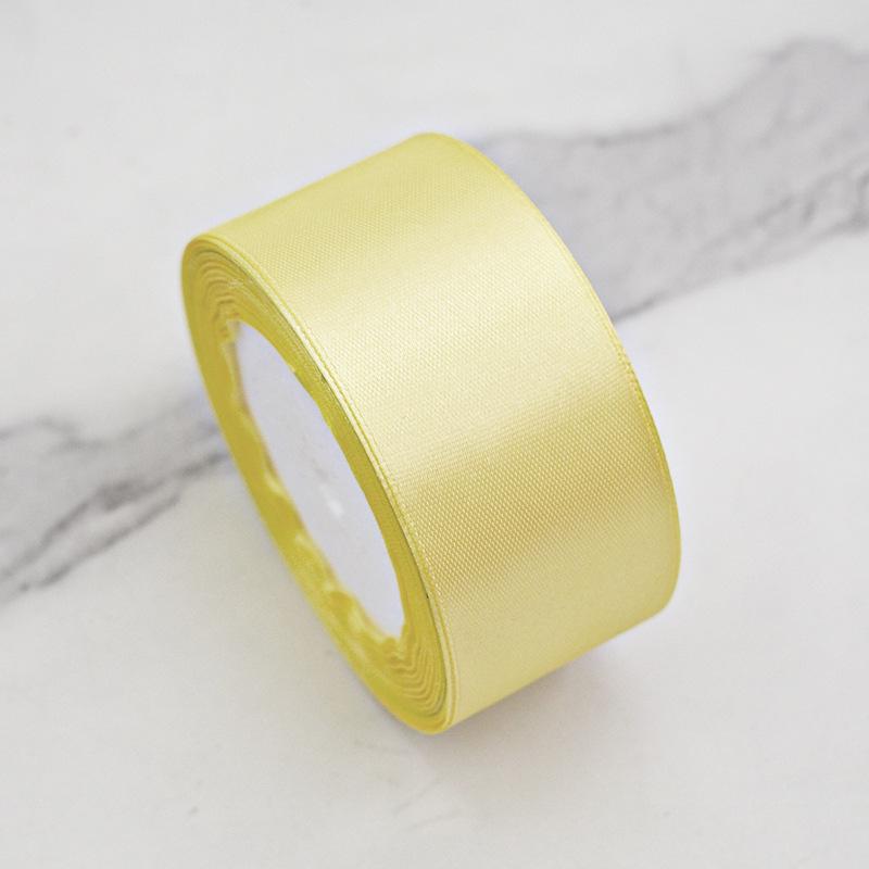 Hanfan 4cm Satin Ribbon for Wedding, DIY Crafts, Cake Decoration, Fresh Flowers & Gift Packaging.