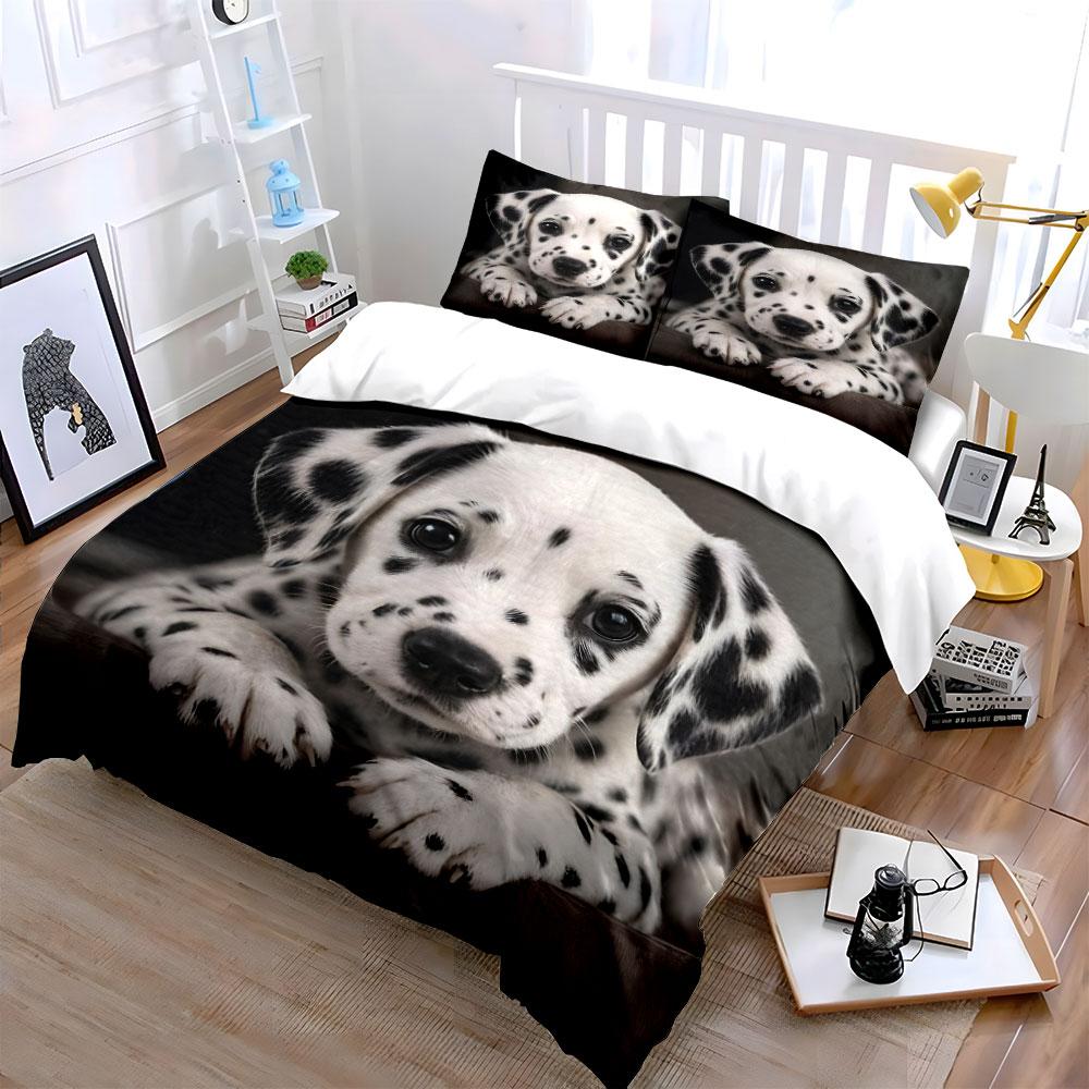 Close-Up Of Dalmatian'S Cute Paws Printed Duvet Cover Set1 Duvet Cover+2 Pillowcasemulti Size Bedroom Bedding Decor