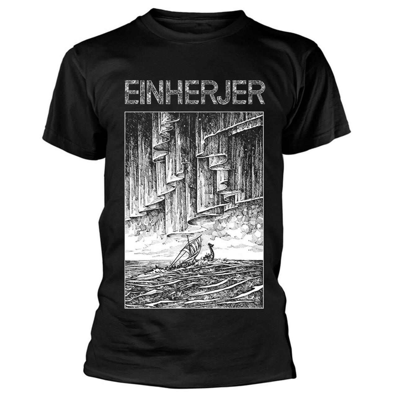 Einherjer Aurora Borealis Shirt S-4XL T-Shirt Metal Band XXXL