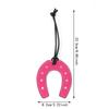 Horseshoe Bag Charm Pendant Aesthetic Purse Charms Aesthetic Keychains Keyring for Women Backpack Purse Handbag Decors