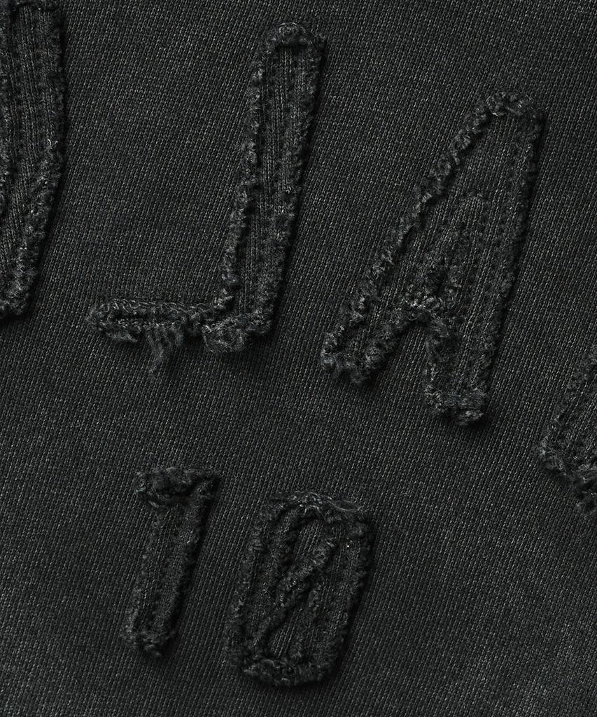 Vlad Hand Brush Applique Hoodie_Pigment Charcoal