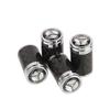 4pcs for Mercedes Benz Carbon Fiber Car Tyre Stem Air Valve Caps W204 GLK W203 W205 W212 W211 W124 W176 CLA CLK SL ML C E Class