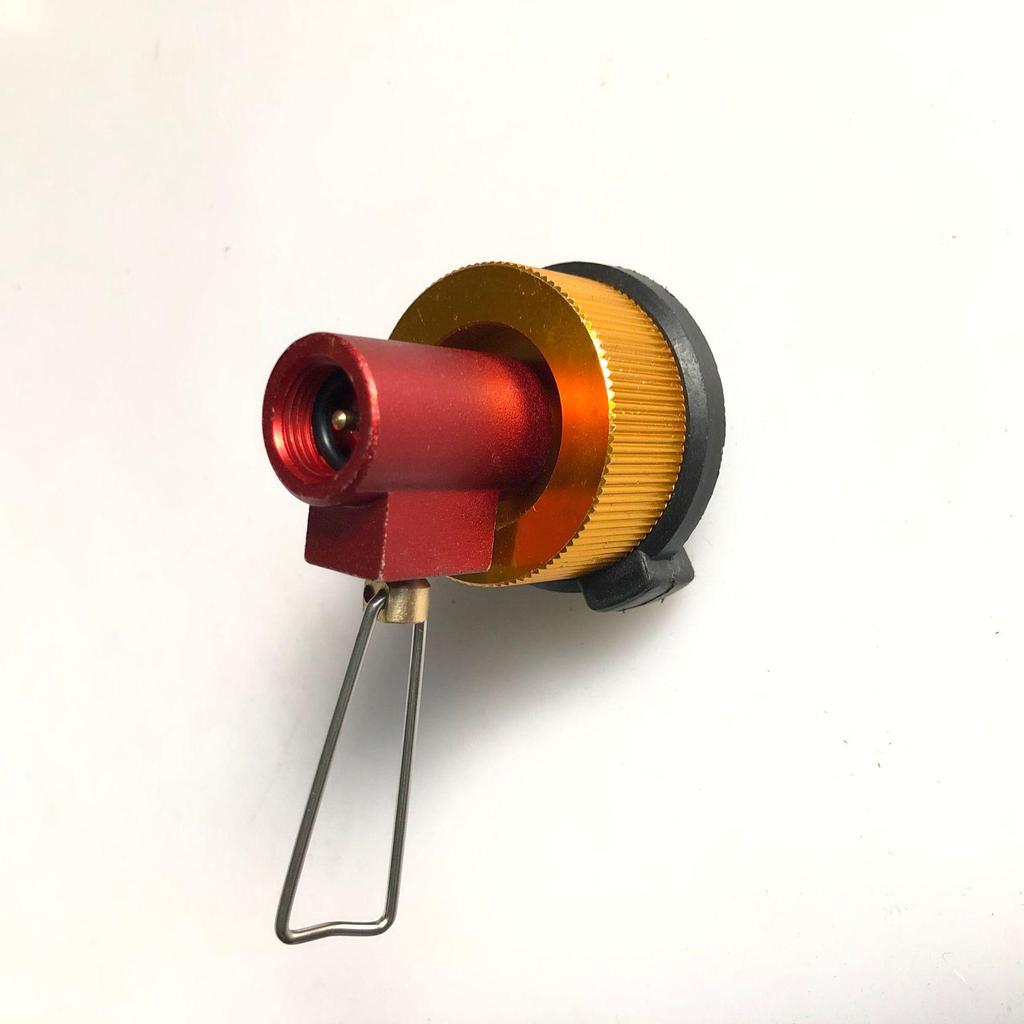 Camping Gas Canister Inflation Adapter - Outdoor Stove Compatible