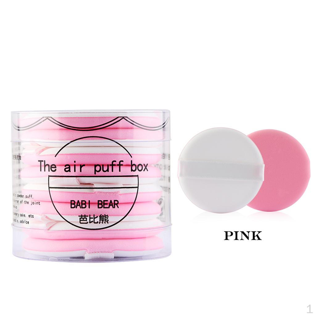 

10 штук косметической задней стороны с нейлоновой лентой Pink