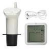 Wireless Liquid Level Sensor High-Precision Ultrasonic Water Level Sensor Liquid Level Monitoring High/Low Liquid Level Alarm