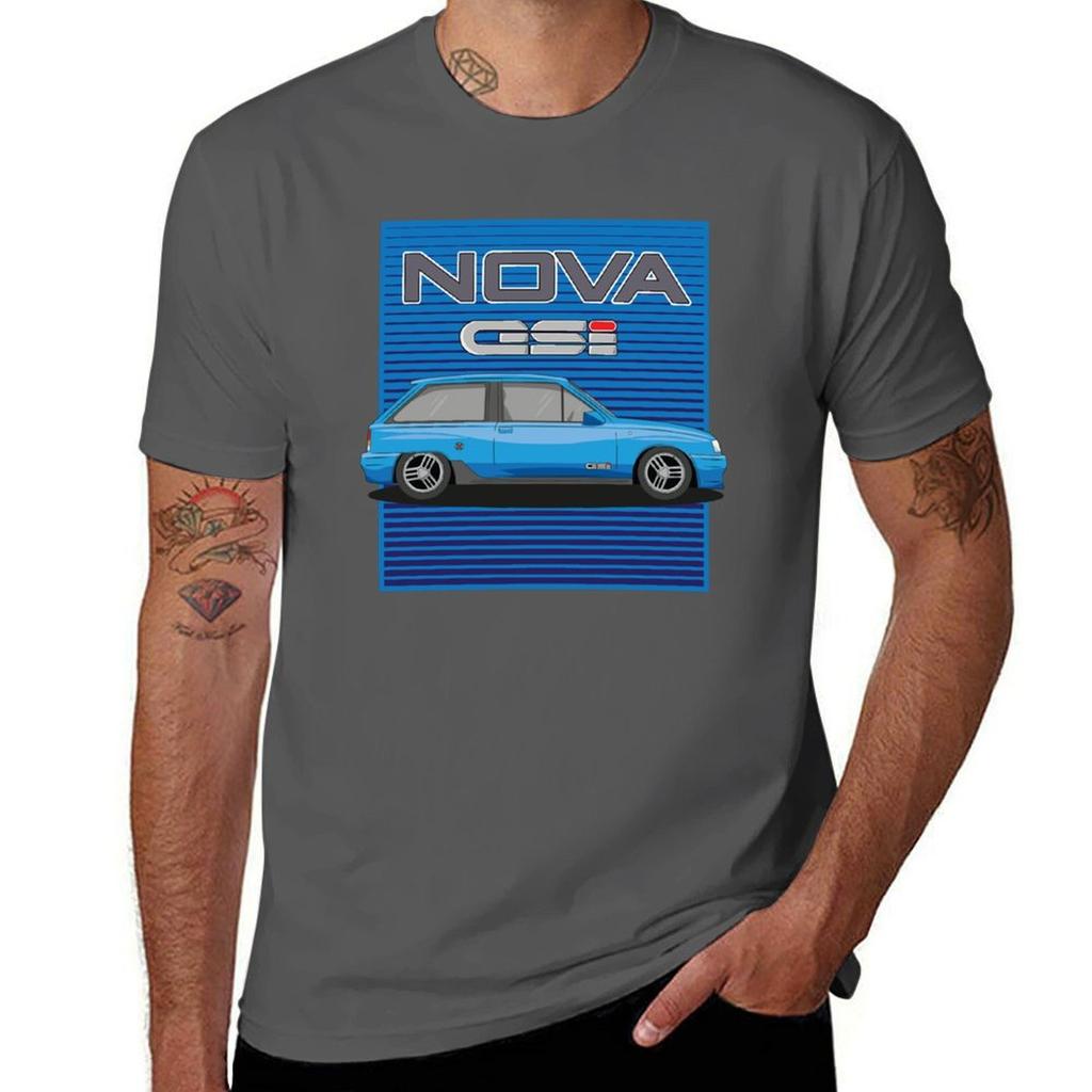 Vauxhall Nova Gsi Graphic Sticker Photograph Art Work Display On Wall Office Garage TShirt