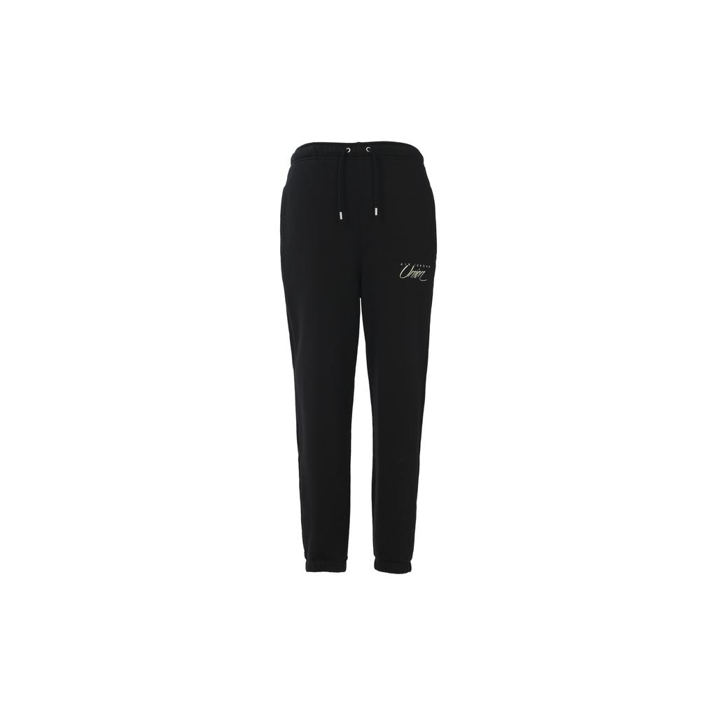 New Jordan X Union Jordan X UNION Sports Pants Unisex Black DV7337-010