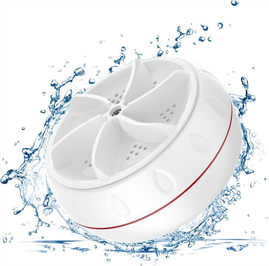 Portable Mini Washing Machine for Underwear Compact Travel Laundry Device Small Electric Washer for Socks Bras and Delicates with USB Charging