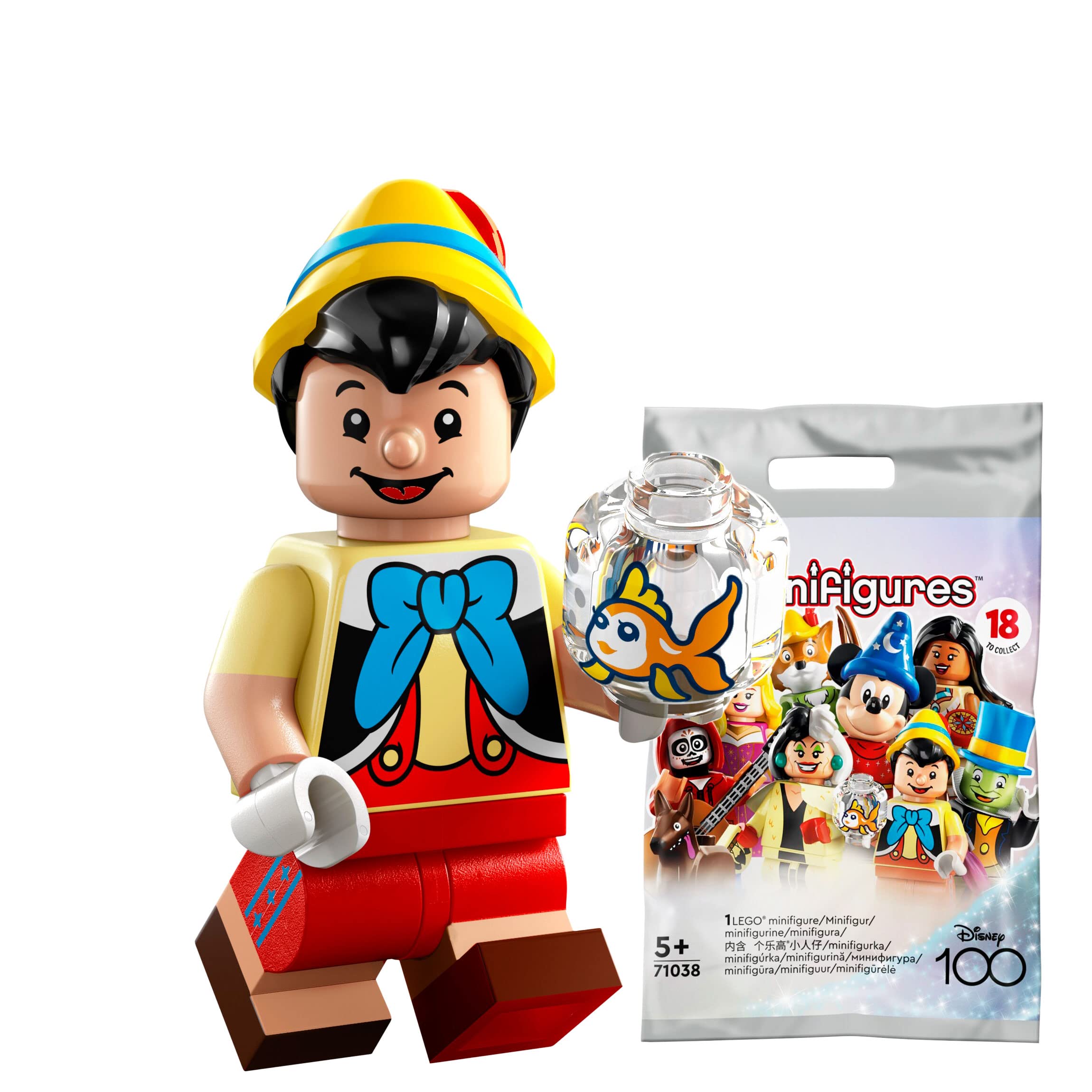 

LEGO Disney 100 Minifigure Pinocchio | Pinocchio [71038-2]