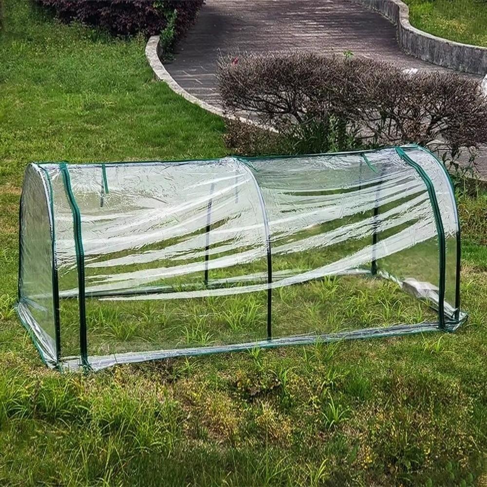 Plastic Plant Grow Tent Transparent Transparent Greenhouse Cover Plastic Greenhouse Cover Backyard