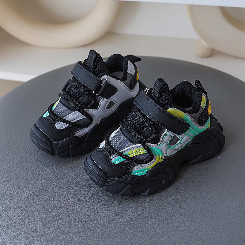 Fashion and Versatile Girls' Shoes Spring New Kids Sports Shoe Soft Soled Casual Boys' Shoes Anti Slip Simple Girls Casual Shoe