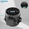 MAF Mass Air Flow Meter Sensor For BMW 325i 323i 525i E46 3 Series E39 520i 523i 528i E38 Land Rover Suzuki KIA 5WK9605 5WK9608