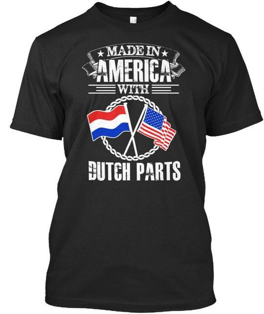 Made In America With Dutch Parts T-Shirt in the USA Size S to 5XL 4XL