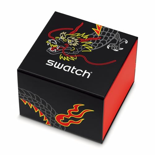 Swatch Dragon In Wind Pay! New Gent Watch SO29Z137-5300