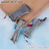 1Pcs 3/4/10m Speaker Wire Cable DVD Blu-ray Home Theater Cable Connector  for 5.1 Sound Speaker
