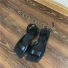 Square Toe Ladies Flats with Shoes Sandals Buckle Strap Female Casual Outdoor Slides Summers Fashion Women Flat Sandal