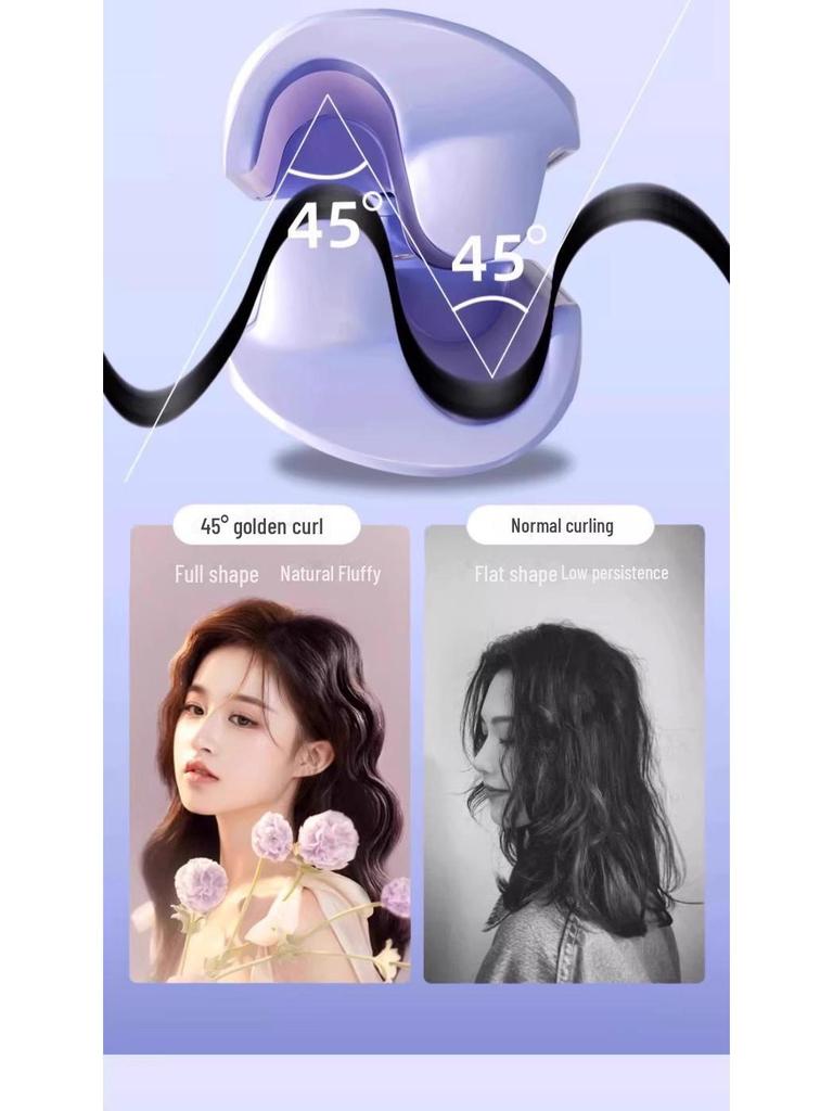 Curling Iron 32mm: Long-Lasting, Damage-Free Styling for Short Hair