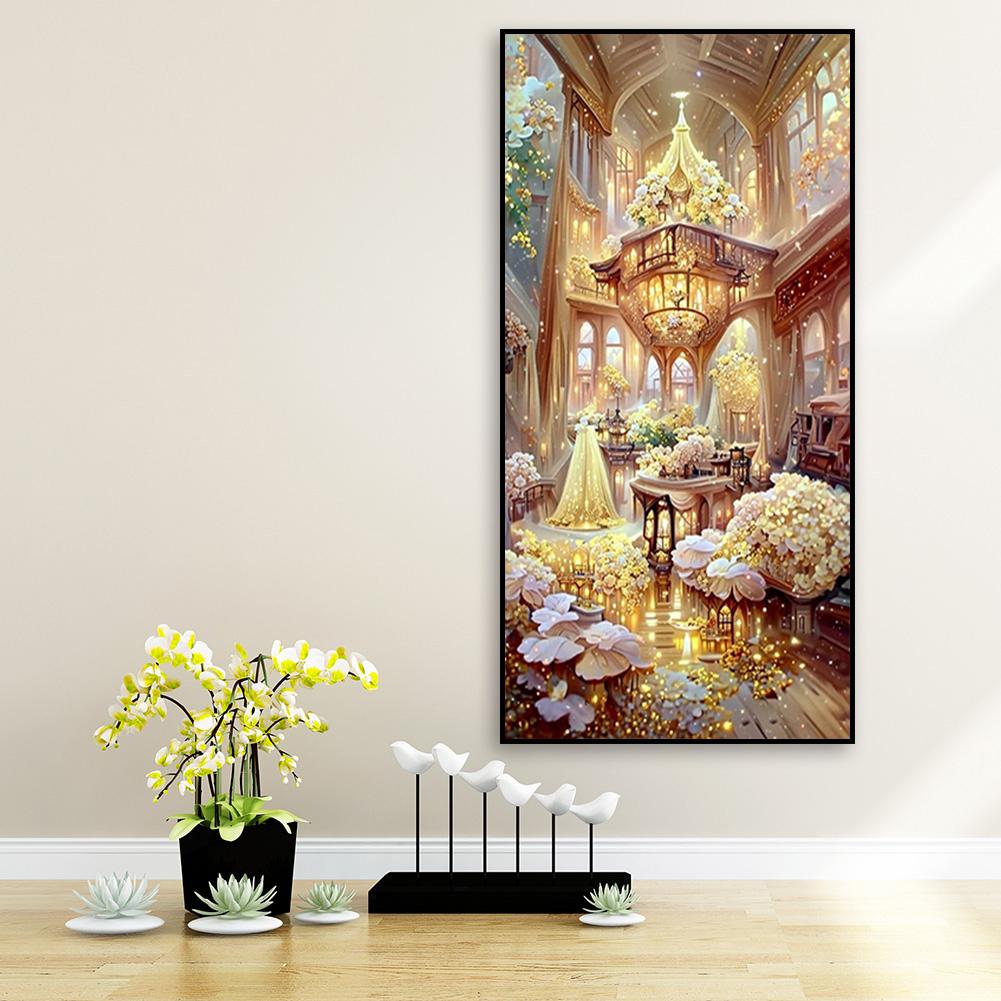 Neverland Ranch 5D DIY Diamond Painting Kits Full Round Drill Wall Decor Crafts Rhinestone Drawing Home Art Craft Bedroom Decor