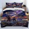 3D Print Genshin Impact Bedding Set Boys Girls Twin Queen King Size Duvet Cover Pillowcase Bed Boys Adult Home Textileextile