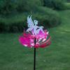Lotus Wind with Fairy Moving Yard Decor Decorative for Patio