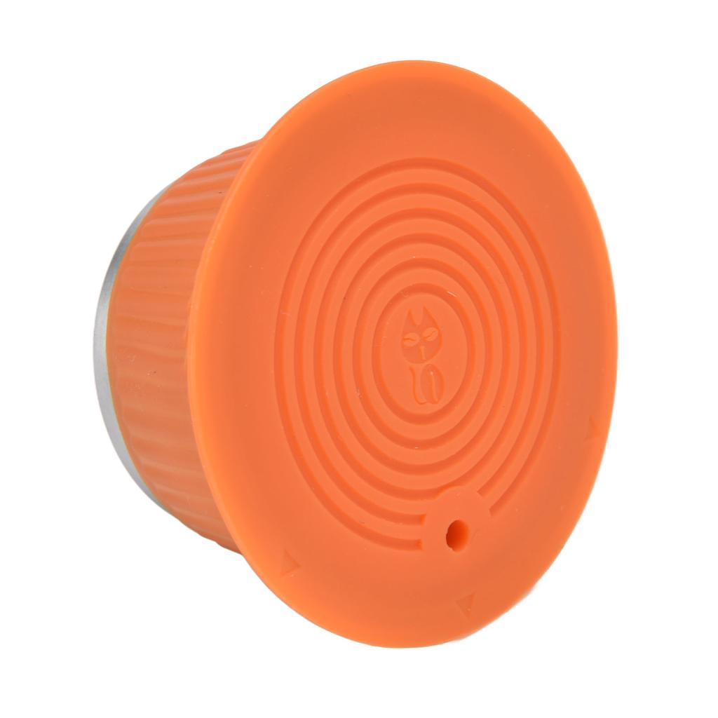 Reusable Coffee Capsule Filter Cup Refillable Filter Dripper Tamper Set for Dolce GustoOrange