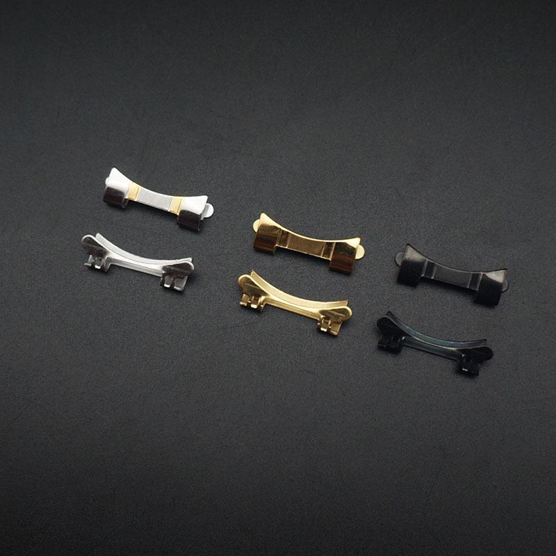 18 20 21 22 24mm Strap Metal Arc Connector For Samsung Amazfit Xiaomi Garmin Connector Stainless Steel Smartwatch Watch Band