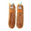 Fuzzy Silly Socks Funny Fluffy Cartoon Socks with Eyes Cute Winter Sleeping Socks for Women Girls Boys Men Indoor Lounging