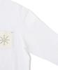 Schott DEER STUDS LS T-SHIRT BURST, Men's Deer Studs Pocket Long T-Shirt, Size 2XL, White, 782-5130002