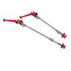 1 Pair Bicycle Hub Quick Release Poles Bike Front Rear Titanium Alloy Axle Skewer Lever