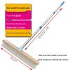 Stainless Steel Long-Handled Moss Removal Floor Brush