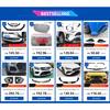 Front Bumper Lip Diffuser Cover for Tesla Model 3 Model Y 2017-2023 Sedan Lower Bumpers Blade Splitter Spoiler Body Kit