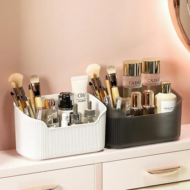 MIRROR CABINET Cosmetic Storage Box Large Capacity Makeup Organizer Bedroom Bathroom Multifunctional Cabinet Storage Organizer