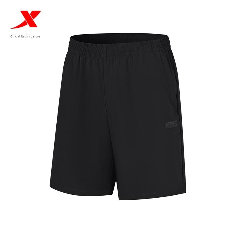 Xtep Training Series | Ice Silk Sports Pants 2026 Summer Men s Sports Shorts 3XL чёрный